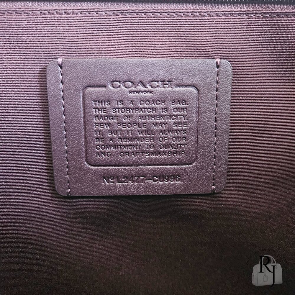 Coach Smith Large Tote – Refined Pebble Leather (NWT) - Picture 12 of 13